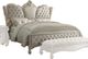 ACME Furniture Versailles Bone White/Ivory Queen Upholstered Panel Bed-0