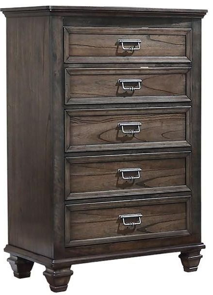 Crown Mark Campbell Brown Chest | Furnikoure, LLC | Kissimmee, FL