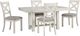 Signature Design by Ashley® Robbinsdale 5-Piece Antique White Dining Table Set-0