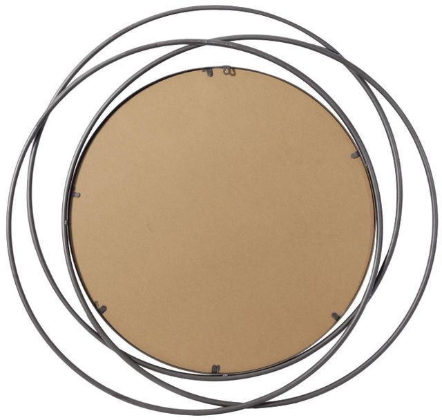 Deco Marche Gray Overlapping Circle Wall Mirror-2