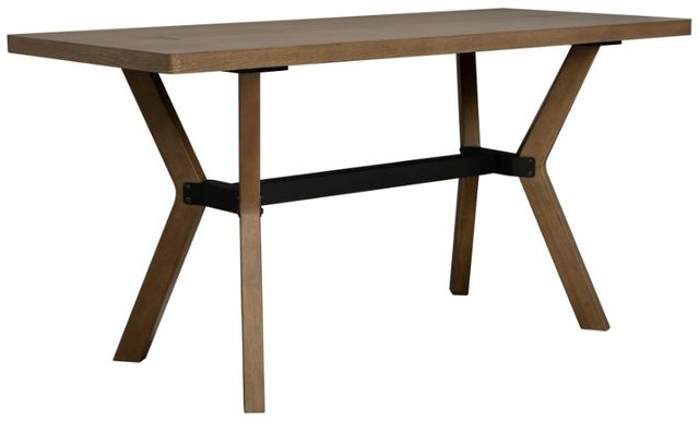 Flexsteel® Millwork Rustic Umber Friendship Table-0