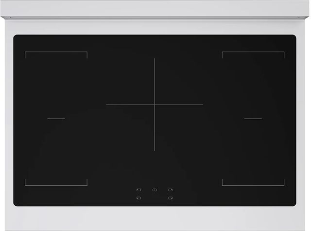 ZLINE Autograph Edition Paramount 36" Stainless Steel Pro Style Induction Range with Black Matte Door and Champagne Bronze Accents-2