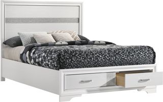 Coaster® Miranda White Full Storage Bed