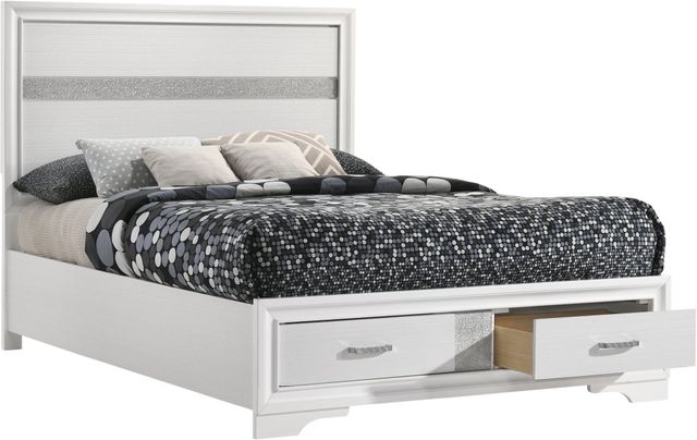 Coaster® Miranda White Full Storage Bed