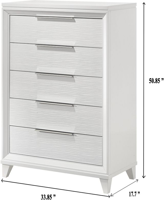 Crown Mark Cressida White Chest-2