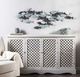 Stylecraft Metal School Blue/Brown Wall Art-1