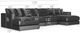 Jackson Furniture Remington 4-Piece Pine U-Shape Sectional-5