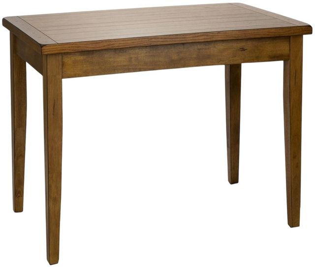 Liberty Furniture Treasures 5-Piece Black/Rustic Oak Dining Set-1