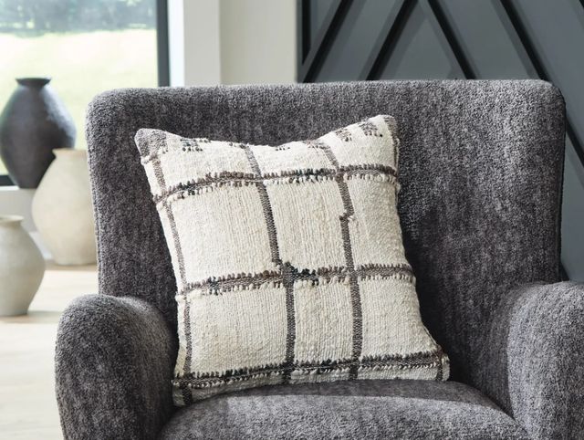 Signature Design by Ashley® Wimings Black/Brown/Cream Pillow -1