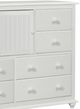 John Thomas Furniture® Cottage Pure White 8-Drawer Chest-2