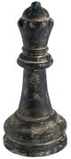 A & B Home Black Magnesia Finial Decorative Object-0