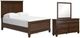 Signature Design by Ashley® Danabrin 3-Piece Brown Full Panel Bed Set-0