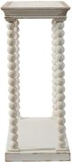 A & B Home Antique White Console Table -2