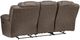 Signature Design by Ashley® Lowilla Driftwood Manual Reclining Sofa-3