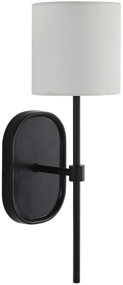 Renwil® Fico Matte Black Wall Sconce-0