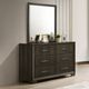 New Classic® Home Furnishings Langston Espresso Dresser and Mirror-1