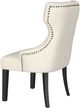 Coaster® Baney Beige/Black Fabric Upholstered Dining Side Chair-4