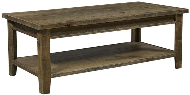 aspenhome® Alder Grove Sandy Brown Cocktail Table-0