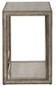 Uttermost® Julie Antique Mirror End Table with Antique Gold Accents-3
