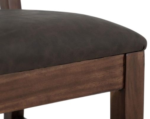 International Furniture Direct Parota 2-Piece Brown Dining Side Chair Set-7