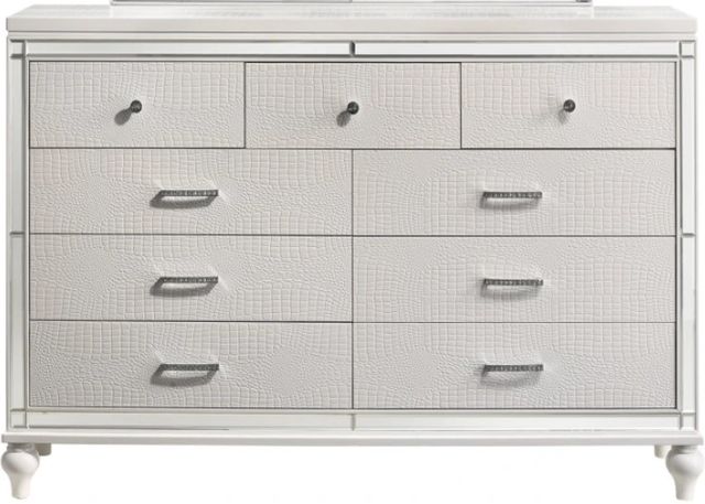 New Classic® Home Furnishings Valentino White Dresser-2