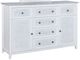 John Thomas Furniture® High Tide White Dresser-1