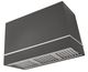 AGA Loge 48" Slate Wall Mounted Range Hood with Polished Brass Trim-0