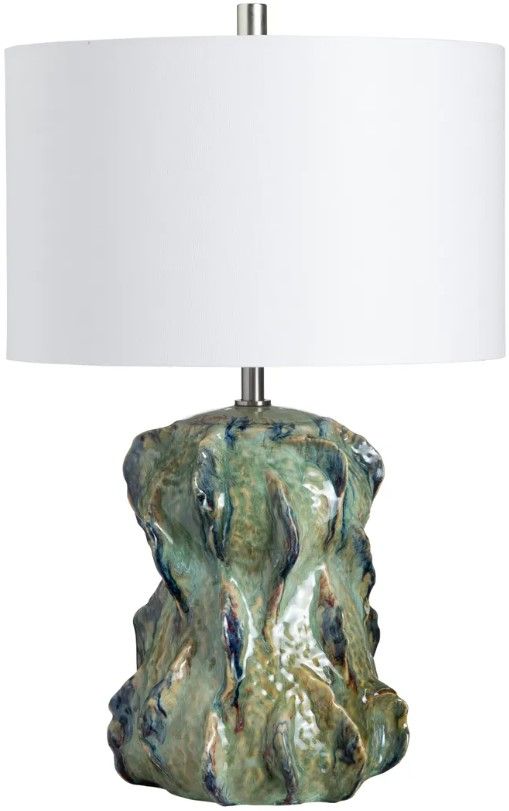 Crestview Collection Meadow Green Table Lamp-0