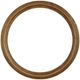 Uttermost® Frontier Light Honey Round Mirror-0