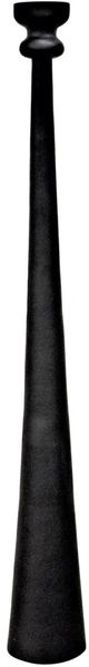 Harp & Finial® Raddix Black Small Candle Stand-0