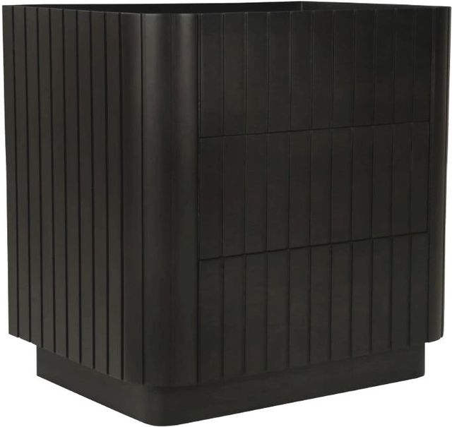 Moe's Home Collection Povera Black Nightstand-0