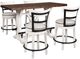 Signature Design by Ashley® Valebeck 5-Piece White Counter Height Dining Set-0
