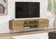 Monarch Specialties Inc. Walnut 72" Wood-Look TV Stand with 2 Doors-1