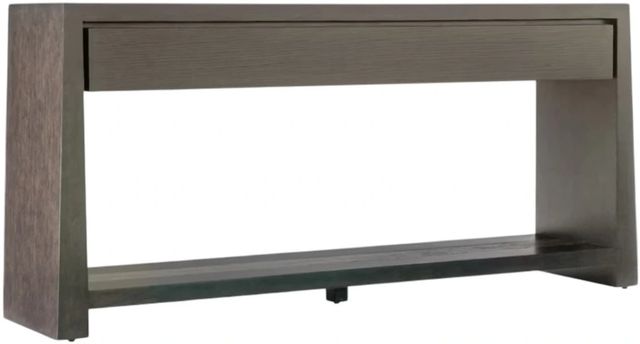 Hooker® Furniture Commerce and Market Kubrick Dark Wood Console Table-0