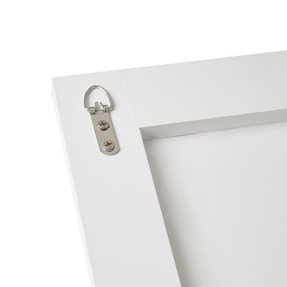 Olliix by Madison Park Geo Tempo 2 Piece White Carved Wall Panel Set-1