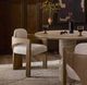 Four Hands Woltz Crypton Wayfarer Snow/Drifted Oak Dining Chair-1