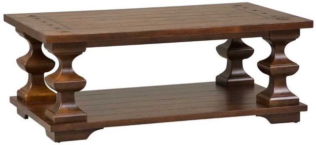 Liberty Furniture Sedona 3-Piece Kona Brown Occasional Table Set-1