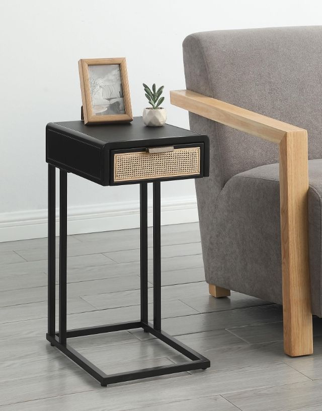 Coaster® Amherst Black Side Table-2