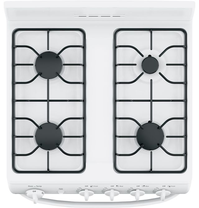 Scratch N' Dent Hotpoint® 24" White Free Standing Gas Range-2