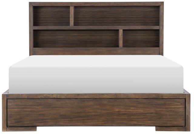 Legacy Classic Architect Onyx King Bookcase Panel Bed with 2-Side Storage-2