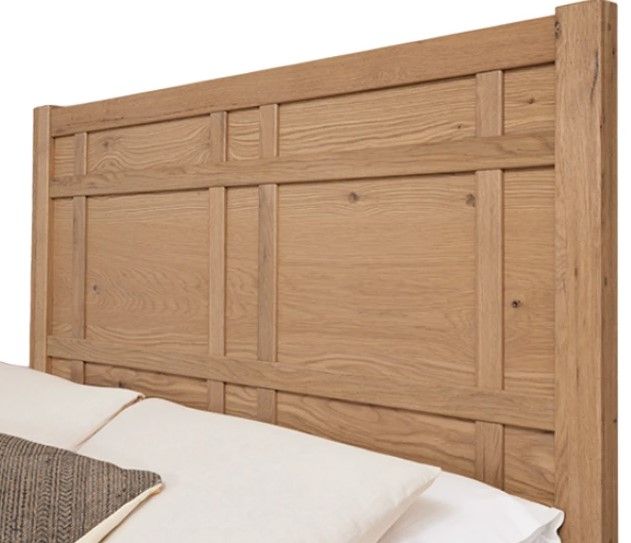 Artisan & Post by Vaughan-Bassett Clear Oak Architectural California King Panel Bed-2