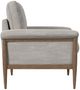 Elements International Comet Light Gray Accent Chair-3