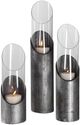 Uttermost® Karter 3-Piece Gray Candle Holder Set-0