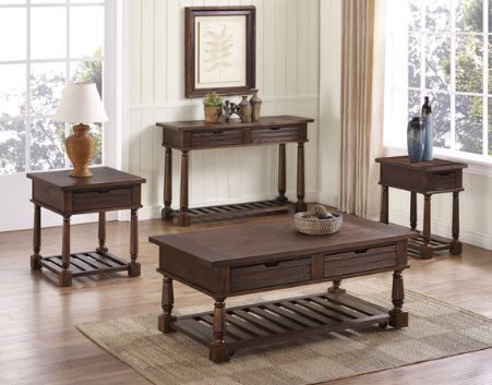 Bernards Laredo Brown Sofa Table-1