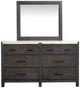 Magnussen Home® Plum Creek Ravenwood Black Dresser and Mirror-1