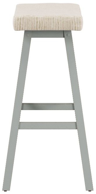 HH2 Home Moreno Antique Blue/Light Beige Bar Stool-2