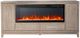 Liberty Furniture Brentwood Sandstone 80" Fireplace Console-2
