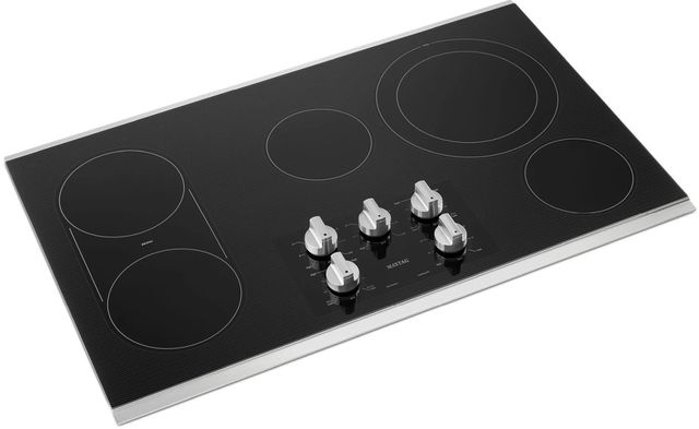 Maytag® 36” Stainless Steel Electric Cooktop-2