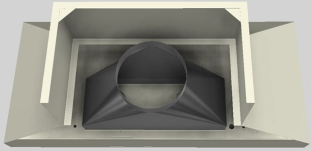 Vent-A-Hood® 54" Biscuit Wall Mounted Range Hood-1