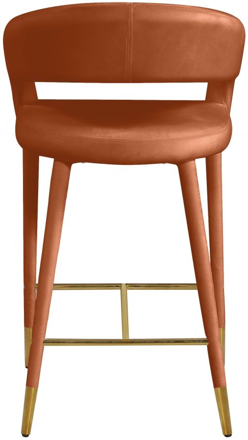 Meridian Furniture Destiny Cognac Counter Stool-2